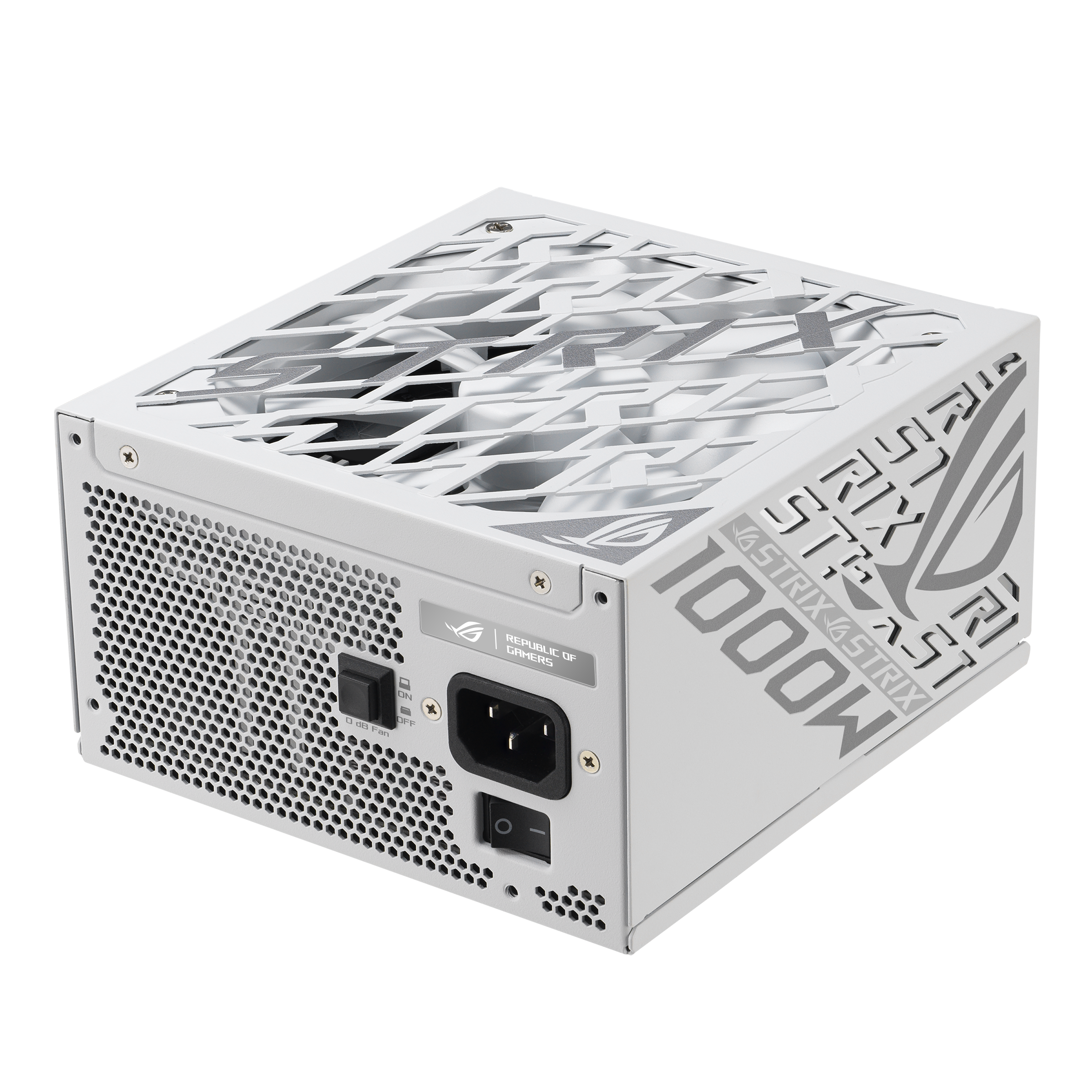 Захранващ блок ASUS ROG STRIX 1000W White Edition, 80+ Platinum PCIe 5.1, Fully Modular 5