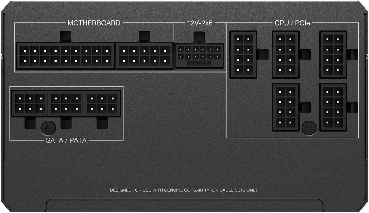 Захранващ блок Corsair RM850x 850W 80+ Gold ATX 3.1, Fully Modular 9