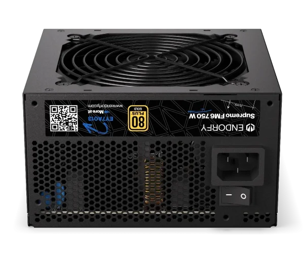 Захранващ блок Endorfy Supremo FM6 750W 80+ Gold, PCIe 5.1 - Fully Modular 9