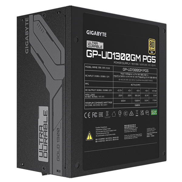 Захранващ блок Gigabyte UD1300GM PG5 1300W 80+ GOLD 6