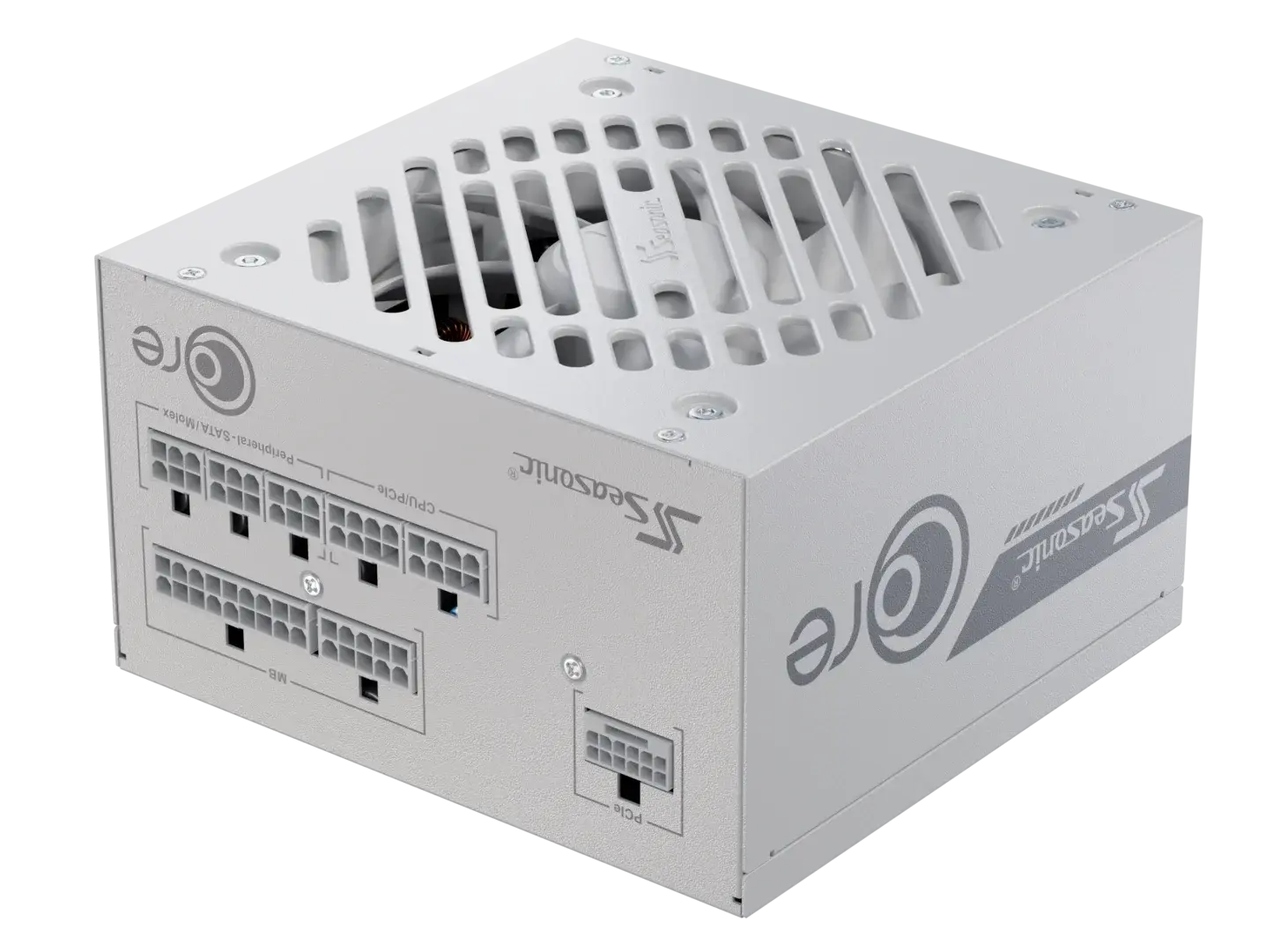 Захранващ блок Seasonic CORE GX White 650W 80+ Gold, Fully Modular, ATX 3.1, PCIe 5.1 7