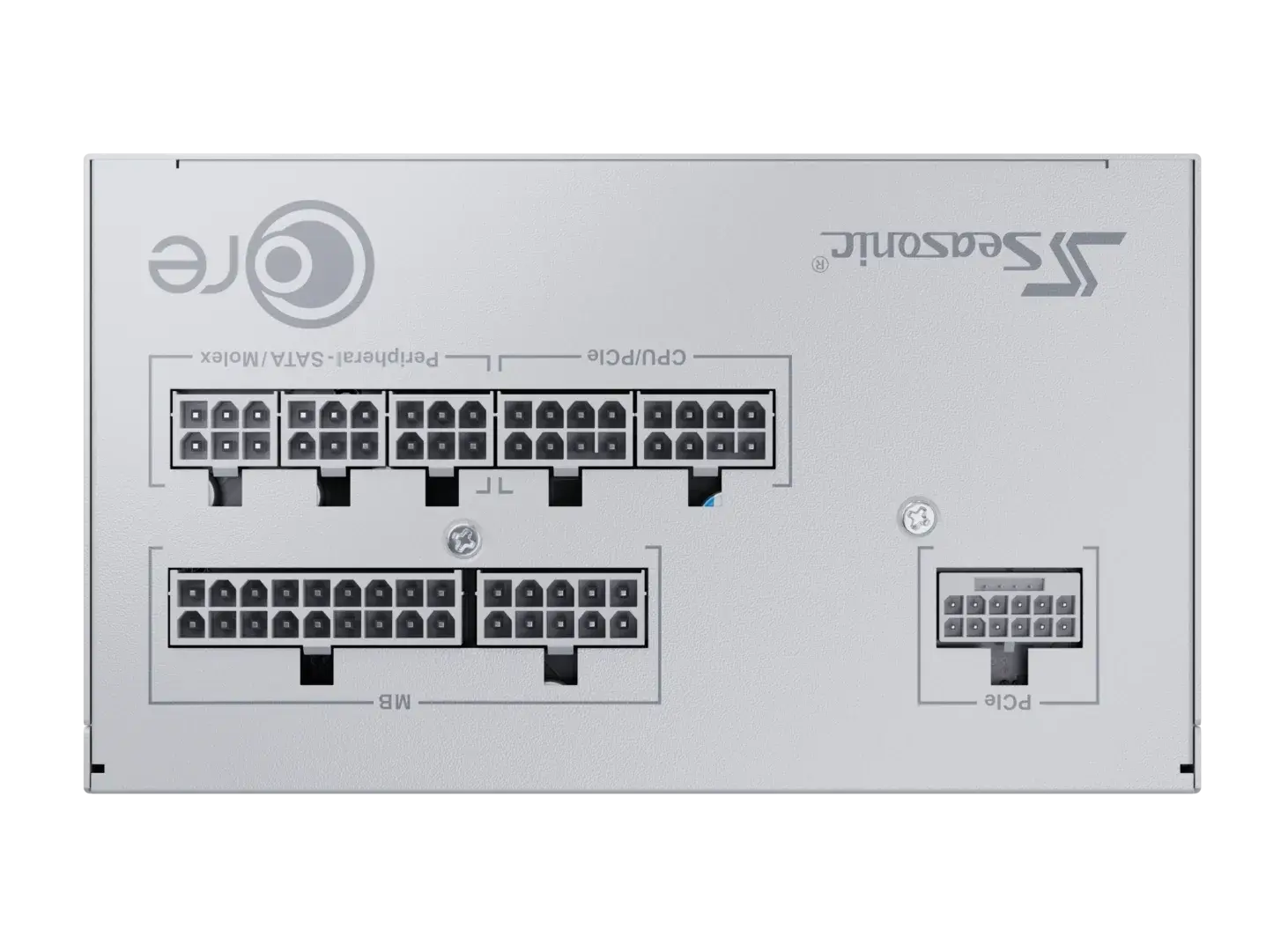Захранващ блок Seasonic CORE GX White 650W 80+ Gold, Fully Modular, ATX 3.1, PCIe 5.1 8