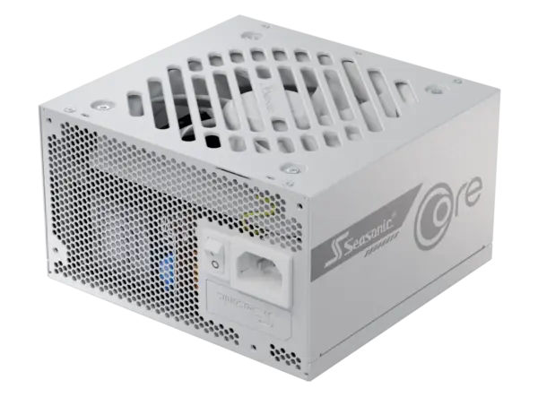Захранващ блок Seasonic CORE GX White 750W 80+ Gold, Fully Modular, ATX 3.1, PCIe 5.1 1