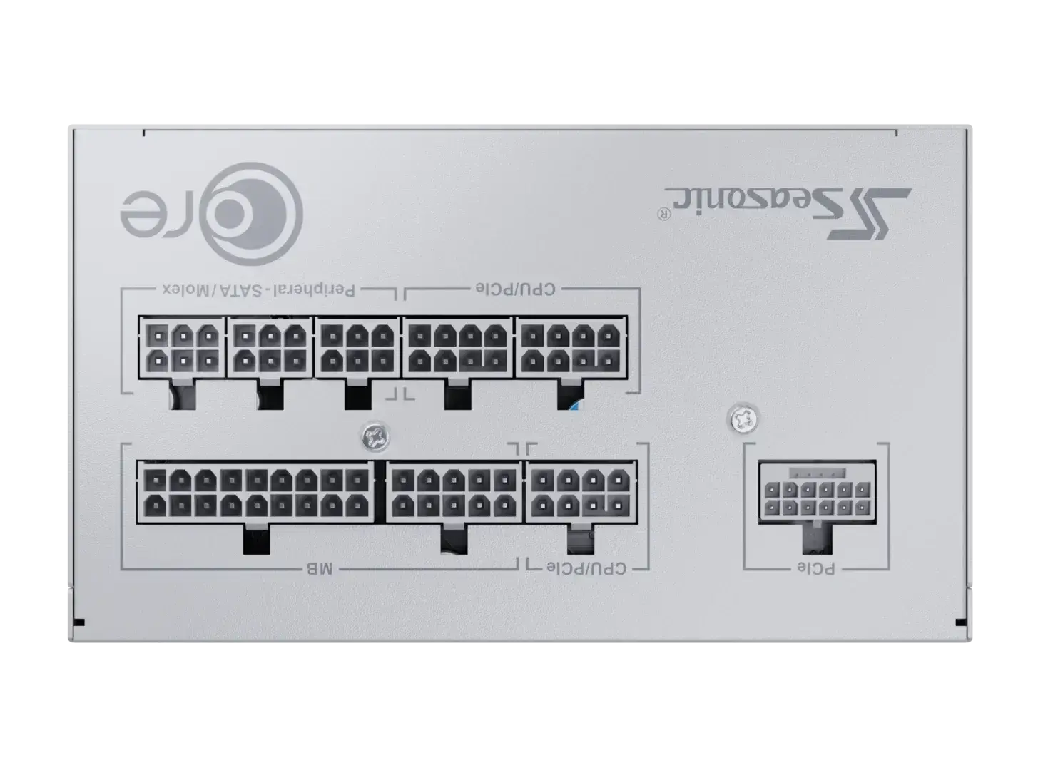 Захранващ блок Seasonic CORE GX White 850W 80+ Gold, Fully Modular, ATX 3.1, PCIe 5.1 7