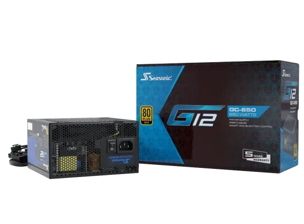 Захранващ блок Seasonic G12 GM-650 V2, 650W, 80+ GOLD 11
