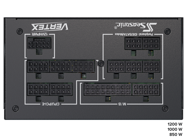 Захранващ блок Seasonic VERTEX PX-1000, 1000W, 80+ Platinum 5