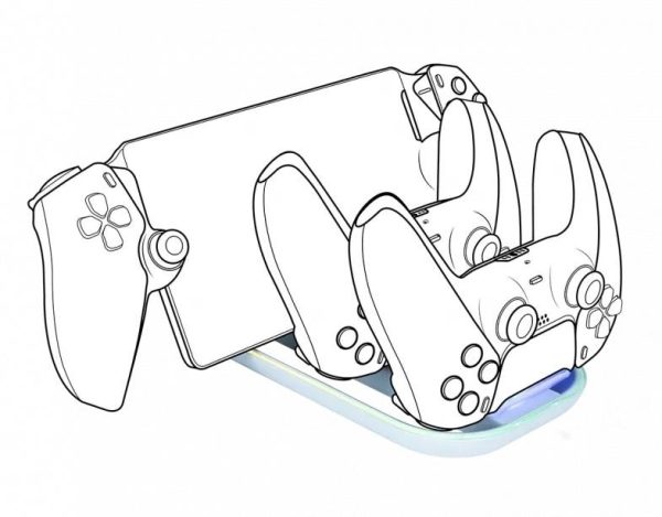 Зарядна станция Nacon, За DualSense падове и Playstation Portal 1