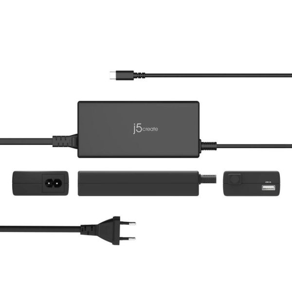 Зарядно j5create JUP2290C, 100W, USB-A, USB-C 2