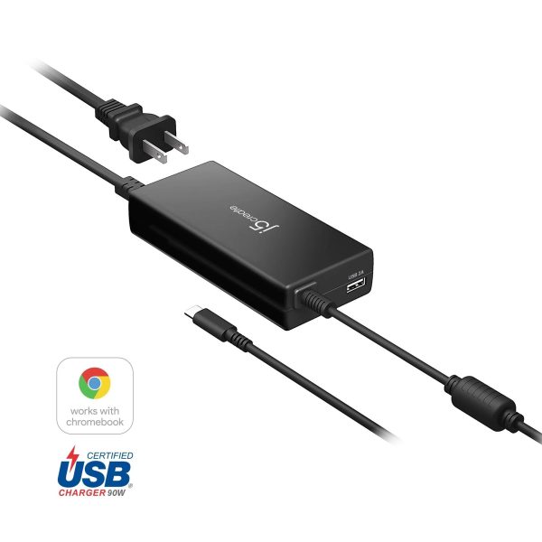 Зарядно j5create JUP2290C, 100W, USB-A, USB-C 3
