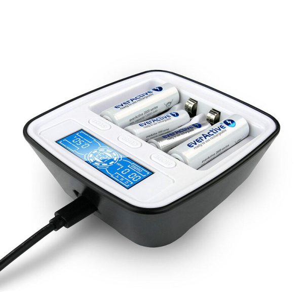 Зарядно у-во NIMH R6,03 AA/AAA  с микропроцесор NC1000M  EVERACTIVE 5