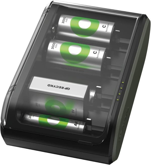 Зарядно у-во с 6 гнезда / 4 канала Universal Charger R6,03,14,20,22  B361 GP 1