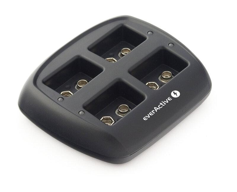 Зарядно устройство EVERACTIVE NC109, за NIMH батерии, 7.2V/8.4V, R22, 4 гнезда 3