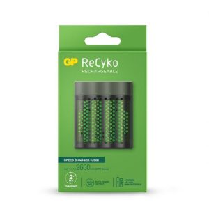 Зарядно устройство GP M451-270AAHCE-EB4, 4 AA, NiMH, 2700mAh, FAST 1