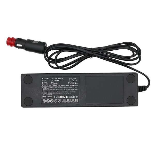 Зарядно за батерия за дистанционно за кран  HBC Radiomatic Eco, Micron 4,6  SPECTRUM 1,2 FUB9NM BA209060 NIMH 6V 700mAh DC/DC 12V/24V Cameron Sino 3