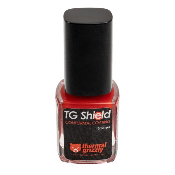 Защитен лак Thermal Grizzly Shield, 5ml, Червен 1