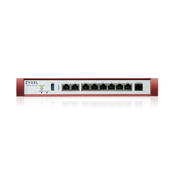 Защитна стена ZYXEL USG FLEX 200H 2x2.5Gbps 6x1Gbps, 1xUSB, без лиценз 2