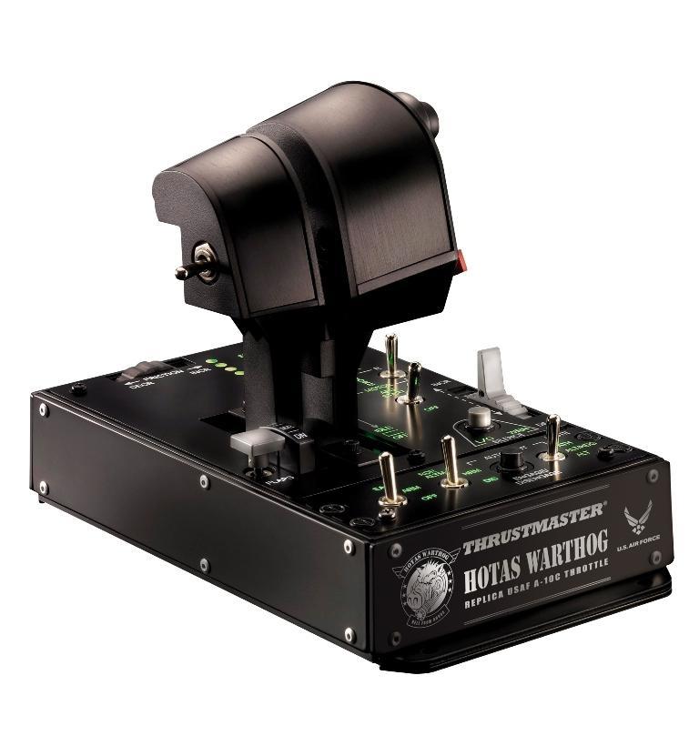 Жичен джойстик, авиосимулатор Thrustmaster HOTAS Warthog Dual Throttles за PC, Черен 2