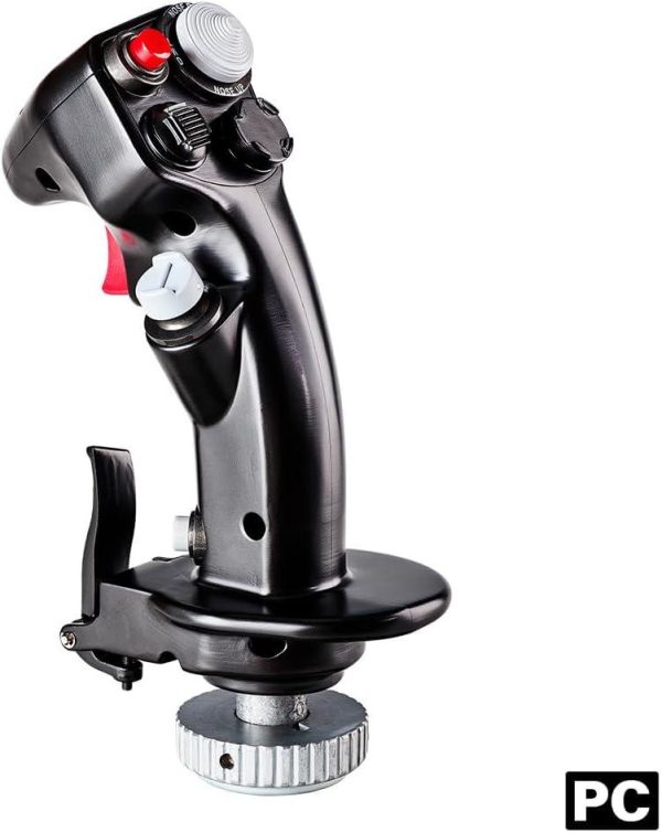 Жичен джойстик Thrustmaster F-16C Viper, Авиосимулатор за PC, Черен 2