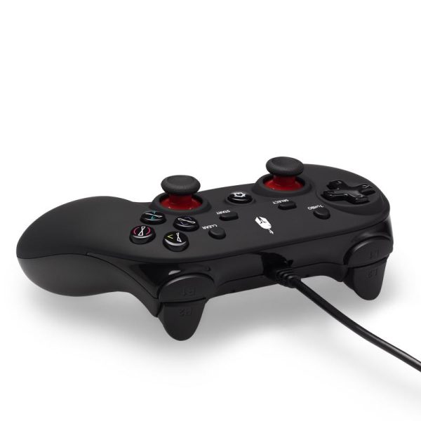 Жичен геймпад Spartan Gear Oplon, за PC и PS3, Черен 3