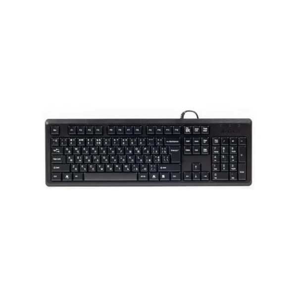Жична клавиатура A4tech KR92, USB, Черна, кирилизирана 1