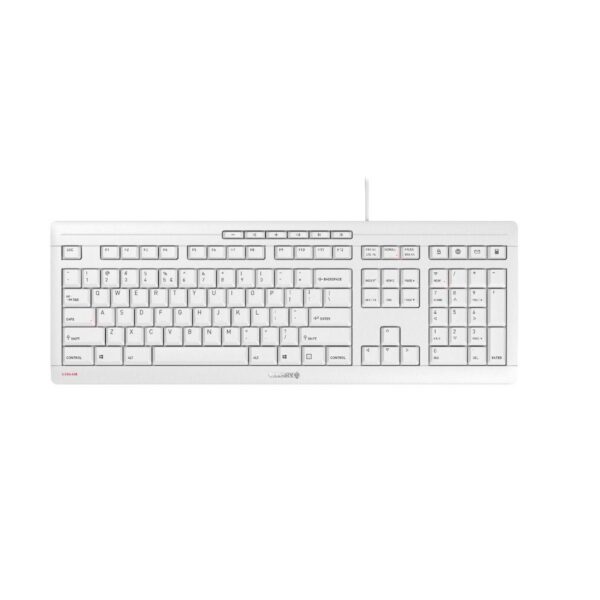 Жична клавиатура CHERRY STREAM, Светло сив 1