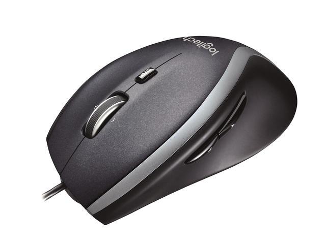 Жична оптична мишка LOGITECH M500, Бърз скрол, USB, Черен 3