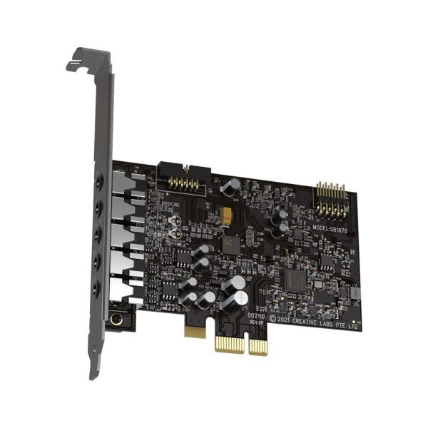 Звукова карта CREATIVE Sound Blaster Audigy FX V2 Hi-Res 5.1 - PCIe 3