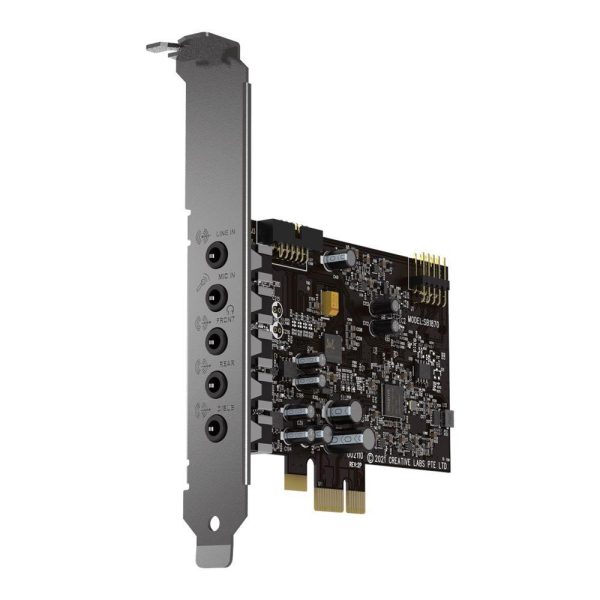 Звукова карта CREATIVE Sound Blaster Audigy FX V2 Hi-Res 5.1 - PCIe 4