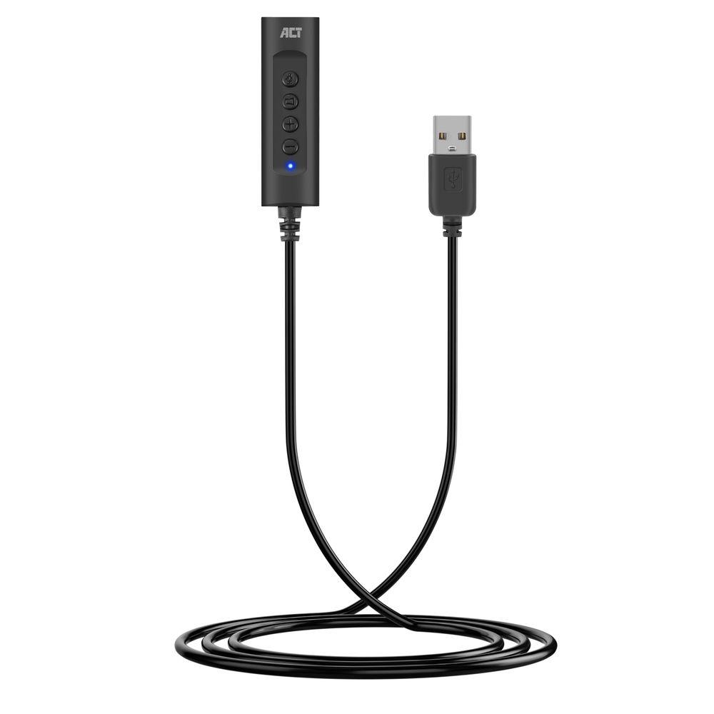 Звукова карта Ewent AC9360, 2.0, USB, 3.5 mm, Черна 3