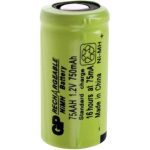 Акумулаторна батерия   NiMH 75AAH-B  2/3AA  1.2V 600mAh 1бр. GP BATTERIES 1