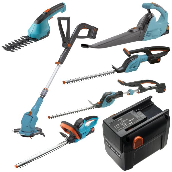 Батерия  акумулаторен тример за трева GARDENA 48-Li, AccuCut Li 400, ErgoCut 48-Li 8878, 8835 18V 3000mAh Cameron Sino 3