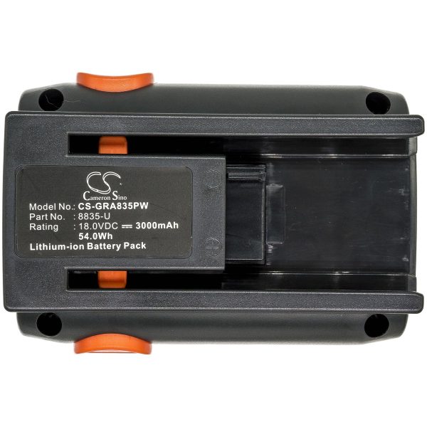 Батерия  акумулаторен тример за трева GARDENA 48-Li, AccuCut Li 400, ErgoCut 48-Li 8878, 8835 18V 3000mAh Cameron Sino 7