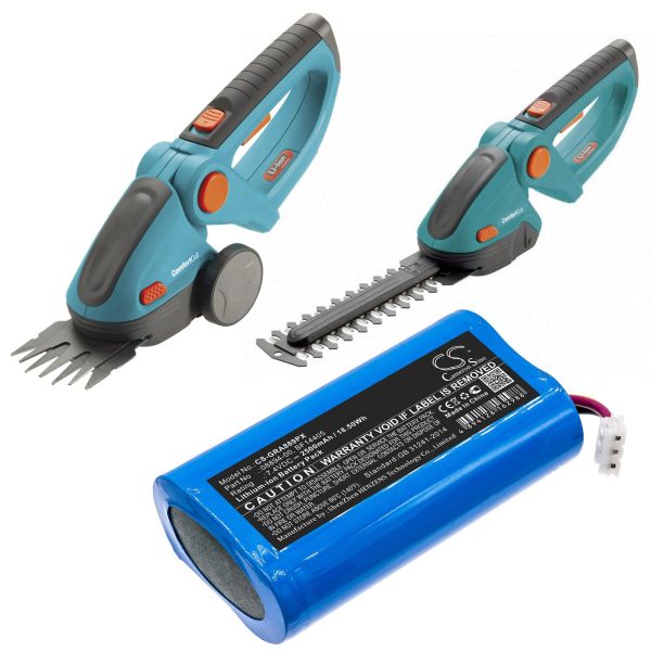 Батерия за акумулаторна ножица за трева GARDENA ComfortCut 8893, ComfortCut 8895, D-89079 Ulm  7.4V 2500mAh Cameron Sino 2