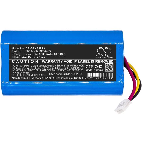 Батерия за акумулаторна ножица за трева GARDENA ComfortCut 8893, ComfortCut 8895, D-89079 Ulm  7.4V 2500mAh Cameron Sino 4