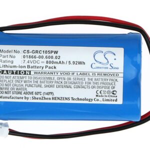 Батерия за компютър за поливане GARDENA C1060 plus Solar 7.4V 800mAh Cameron Sino 1