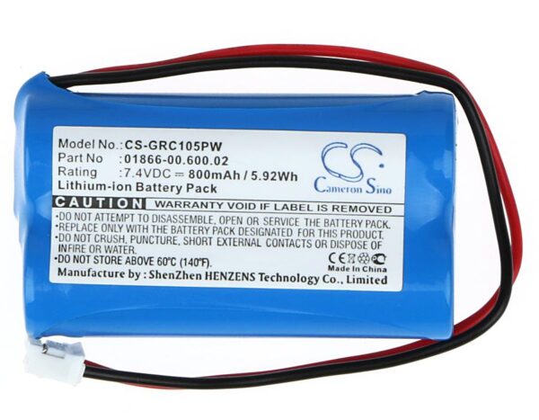 Батерия за компютър за поливане GARDENA C1060 plus Solar 7.4V 800mAh Cameron Sino 1
