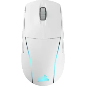 Геймърскa безжична/блутут мишка Corsair M75 White Wireless Lightweight RGB 1