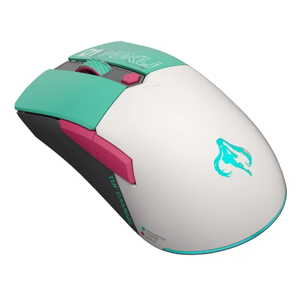 Геймърска безжична мишка ASUS TUF Gaming Mini Hatsune Miku Edition - 65g 3