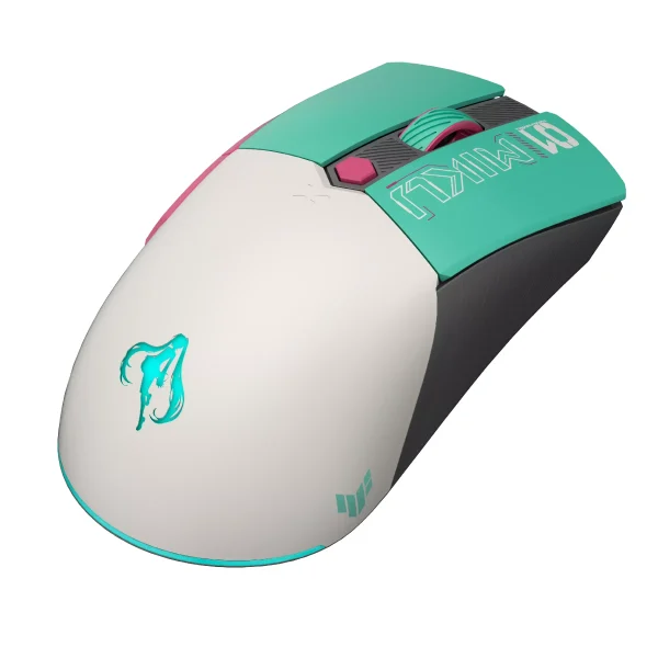 Геймърска безжична мишка ASUS TUF Gaming Mini Hatsune Miku Edition - 65g 5