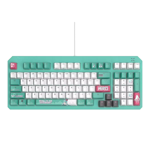 Геймърска клавиатура ASUS TUF Gaming K3 Gen II Hatsune Miku Edition - Optical Mechanical Switch 1