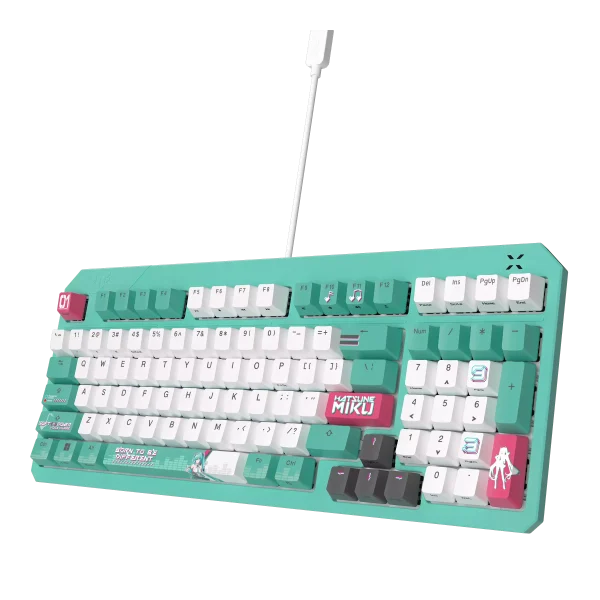 Геймърска клавиатура ASUS TUF Gaming K3 Gen II Hatsune Miku Edition - Optical Mechanical Switch 2