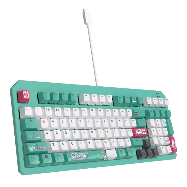 Геймърска клавиатура ASUS TUF Gaming K3 Gen II Hatsune Miku Edition - Optical Mechanical Switch 3