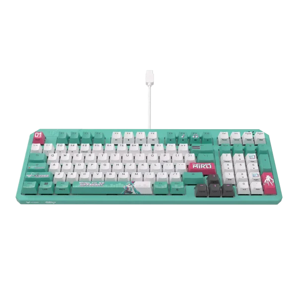 Геймърска клавиатура ASUS TUF Gaming K3 Gen II Hatsune Miku Edition - Optical Mechanical Switch 4