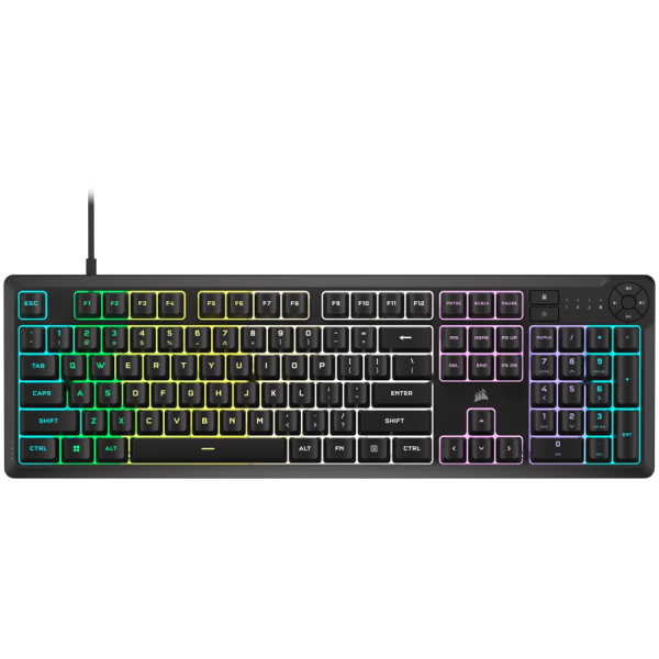 Геймърскa мембранна клавиатура Corsair K55 Core RGB 3