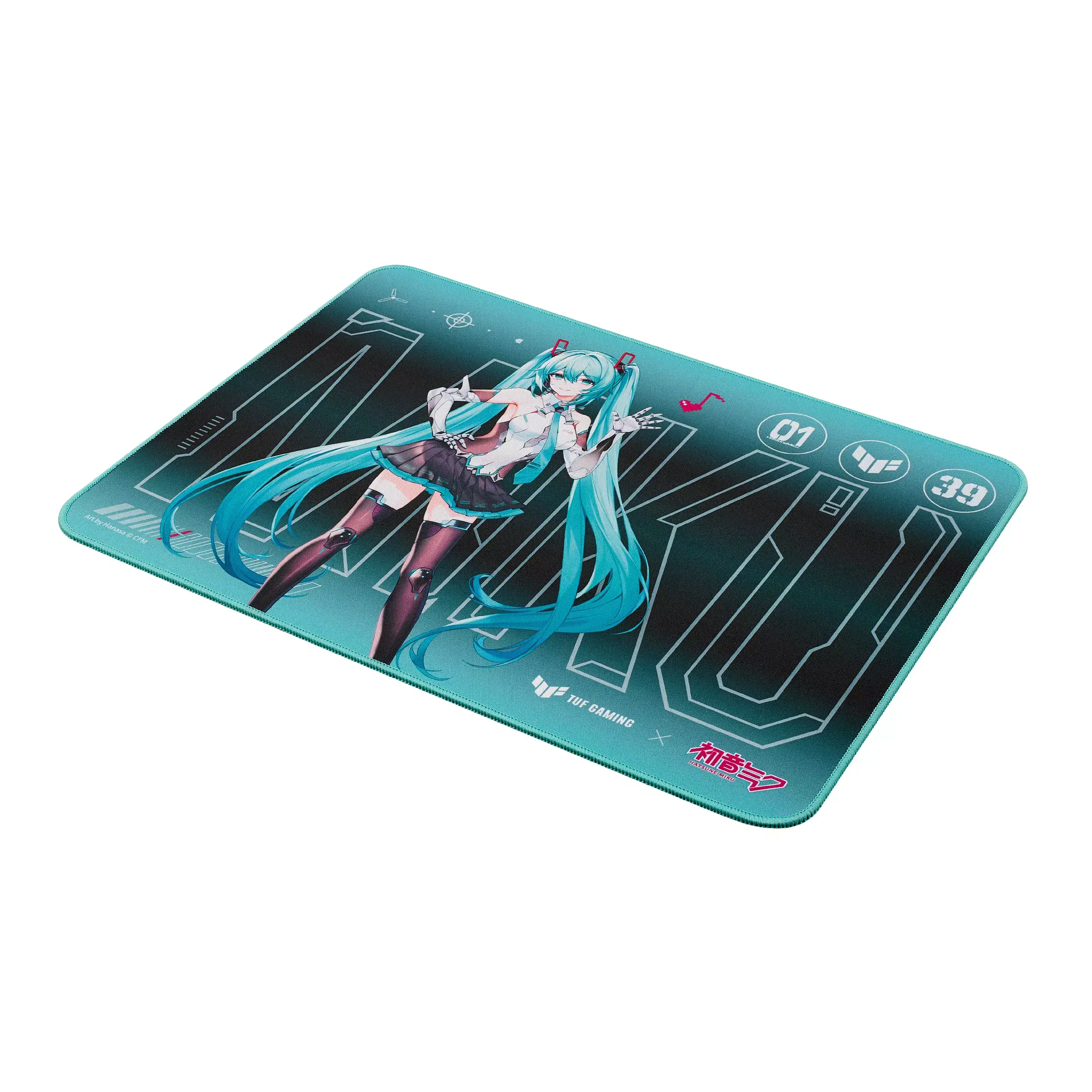 Геймърски пад за мишка ASUS TUF GAMING P1 Hatsune Miku Edition 2