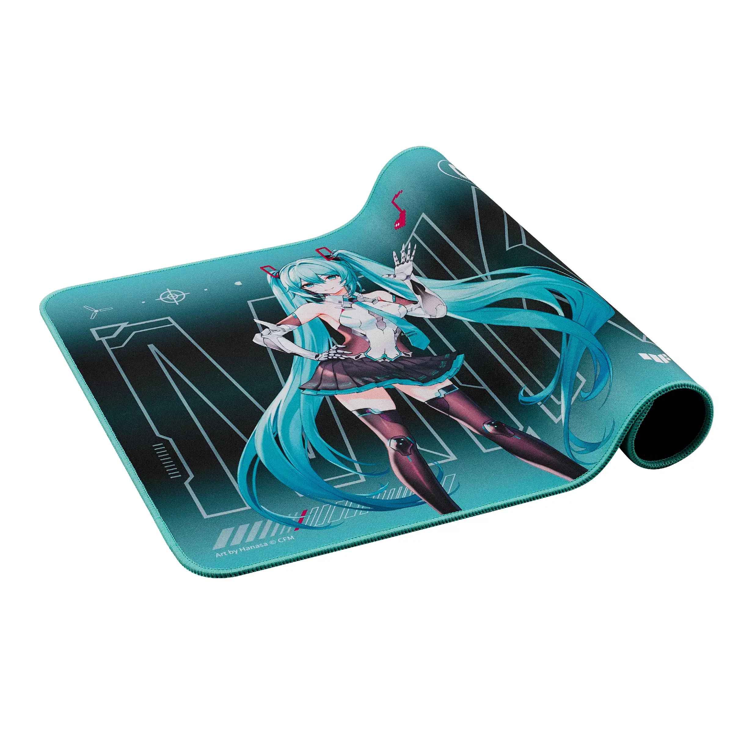 Геймърски пад за мишка ASUS TUF GAMING P1 Hatsune Miku Edition 4