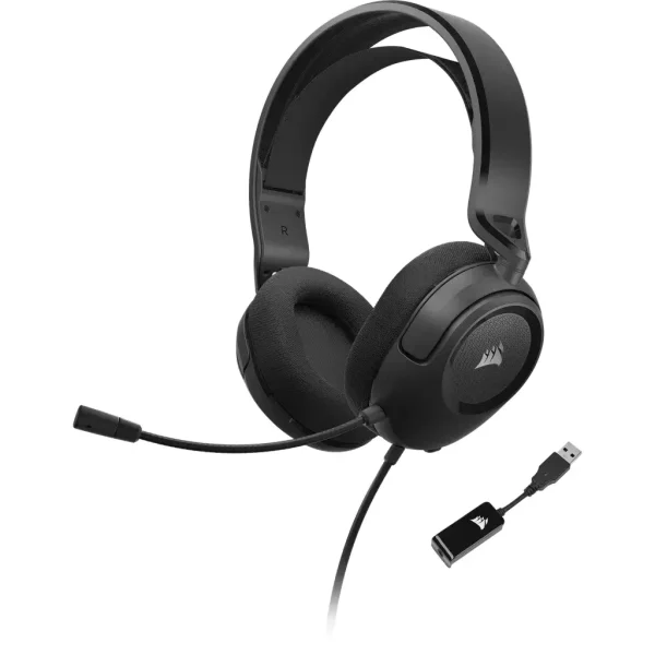 Геймърски слушалки с микрофон Corsair HS35 SURROUND v2 7.1 Dolby Audio 3.5mm/USB 1