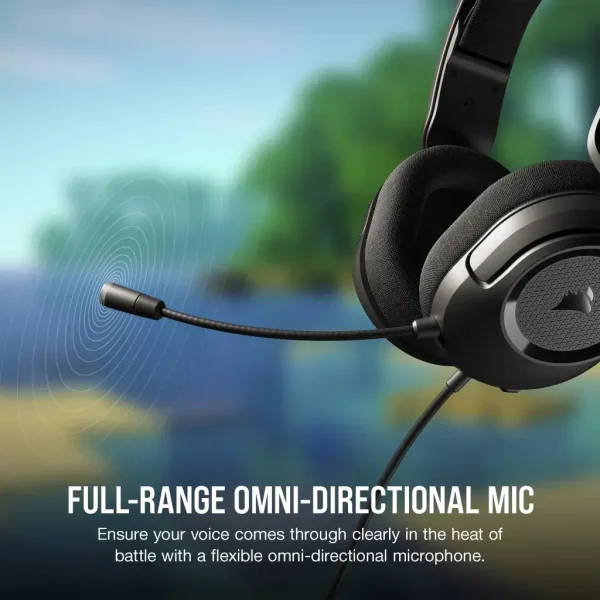 Геймърски слушалки с микрофон Corsair HS35 SURROUND v2 7.1 Dolby Audio 3.5mm/USB 6
