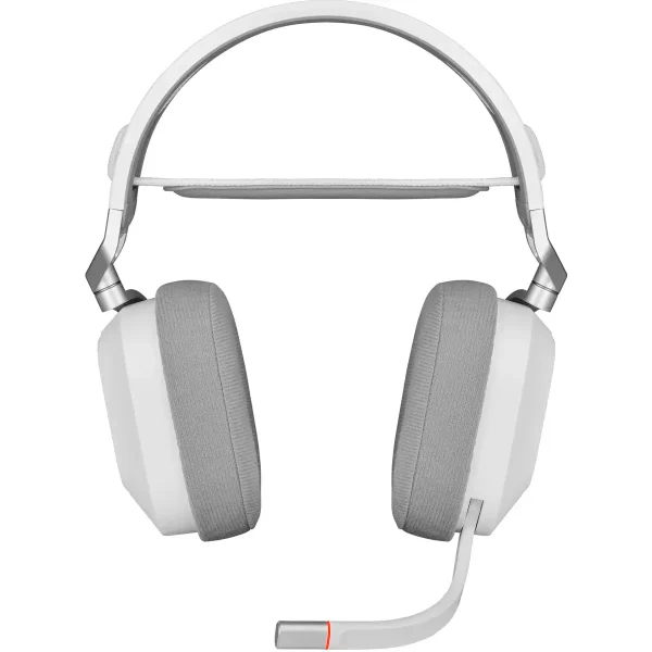 Геймърски слушалки с микрофон Corsair HS80 RGB White безжични PC/PS5/PS4 1