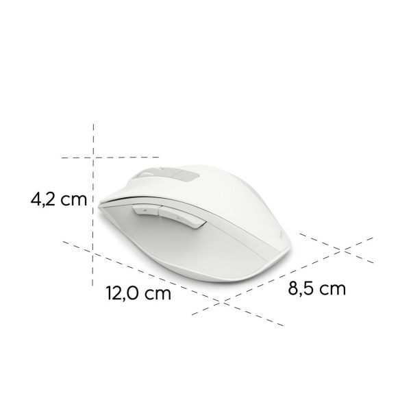 HAMA Безжична оптична мишка WM-500 Recharge, бяла, 6 бут.,800/1200/1600 dpi, безшумна 14